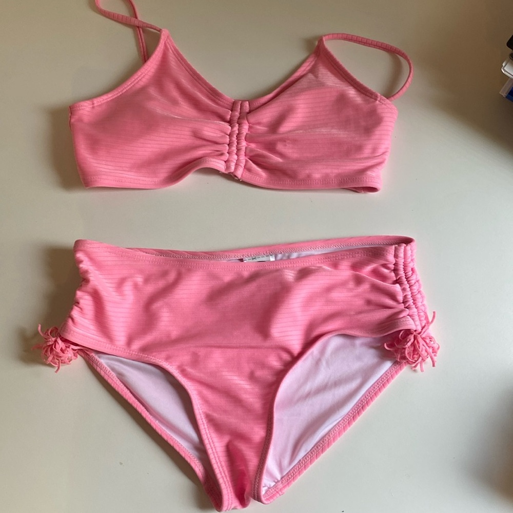 Old Navy girls pink bikini